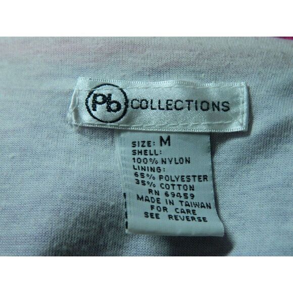 PB Collections Jogging Suit Women Medium Purple Vintage 80s Y2K Windbreaker Suit - Picture 9 of 10